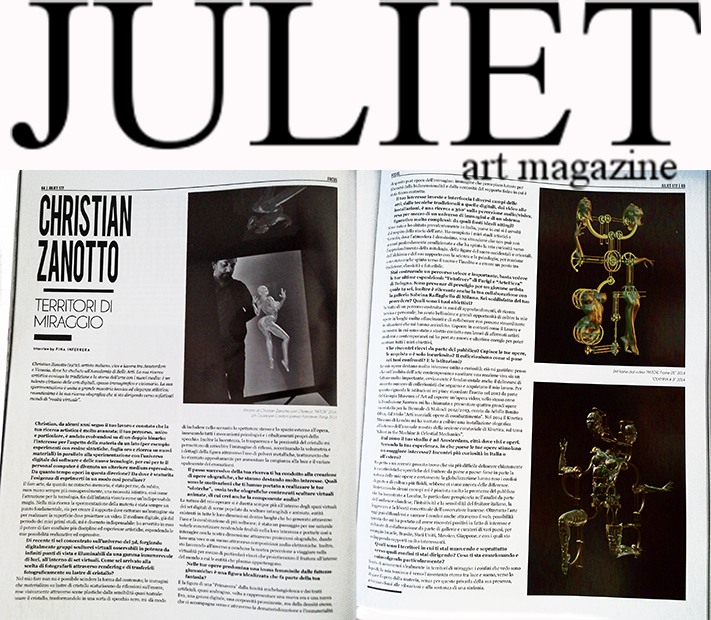 christian zanotto,juliet art magazine